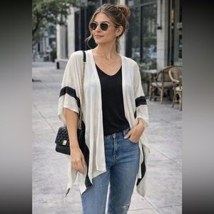 Cajon sleepless knit wrap cardigan